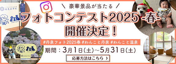 フォトコンテスト2025-春-開催決定！